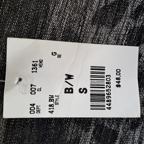 Jaipur Animal Print Open Front Flowy Lightweight cardigan. Size Small NWT - Picture 9 of 9